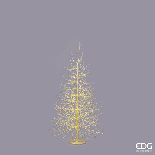 Faggio Rich gold 150 cm Ø105 – Albero di Natale con 1440 LED integrati