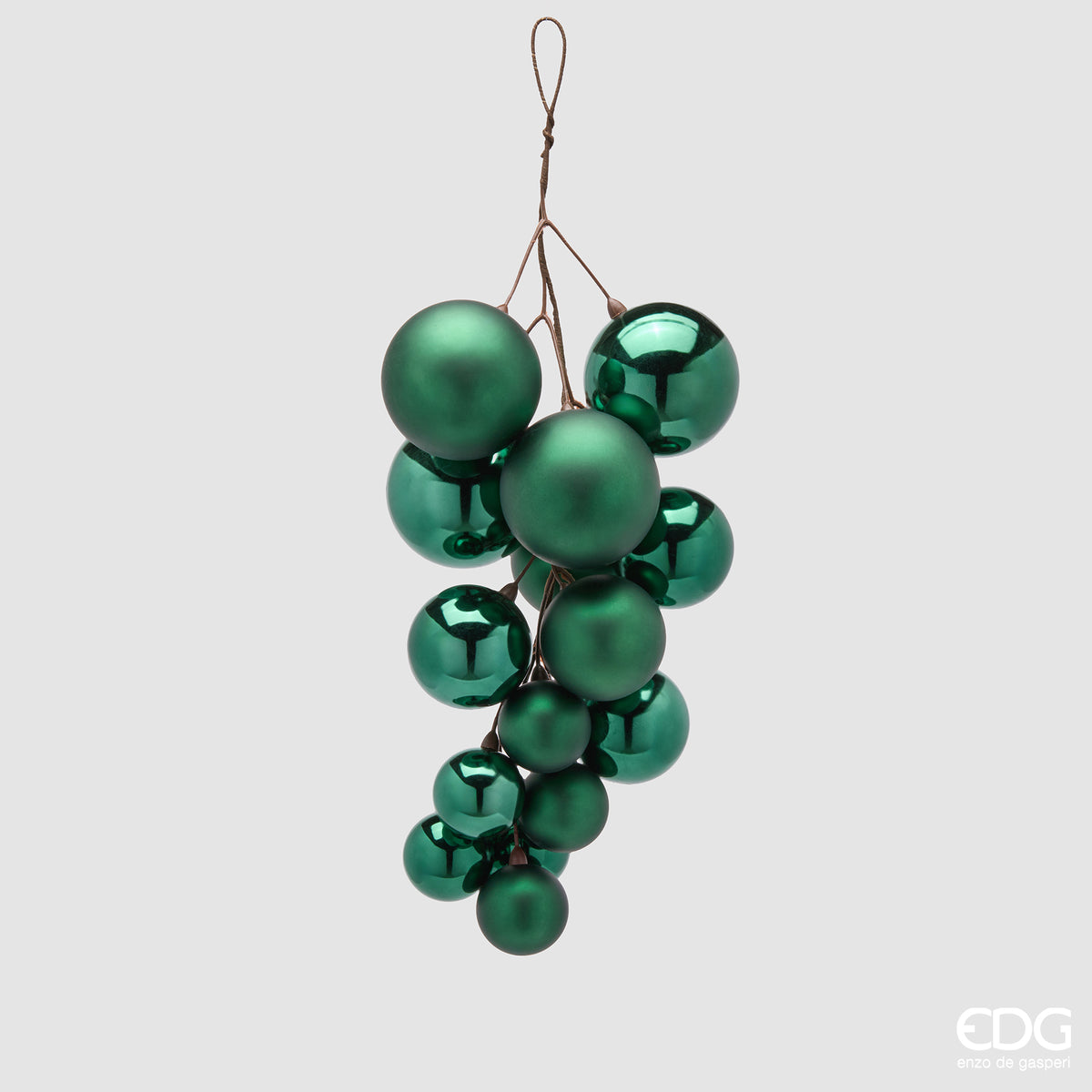 Addobbo Grappolo Con Palle Sr 15Pz L.45 C6 4