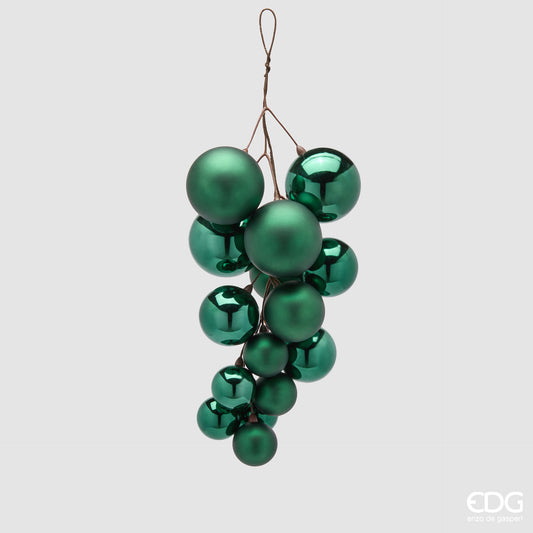 Addobbo Grappolo Con Palle Sr 15Pz L.45 C6 4