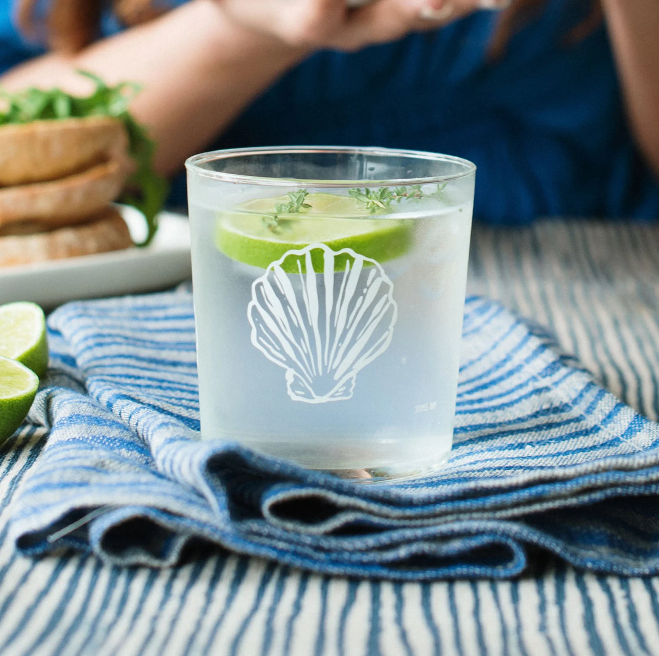 Set 6 Bicchieri acqua Conchiglie