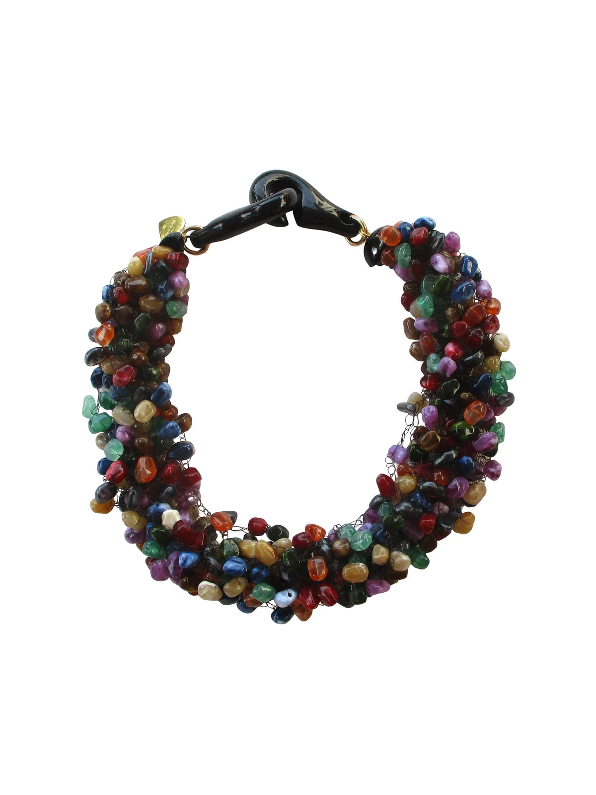 G.collo multifili a crochet multicolor - Selvaggia