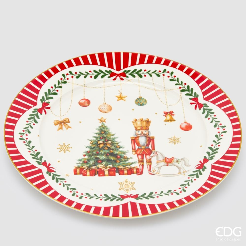 Servizio Piatti Xmas Mix Verde Rosso 24 Pz