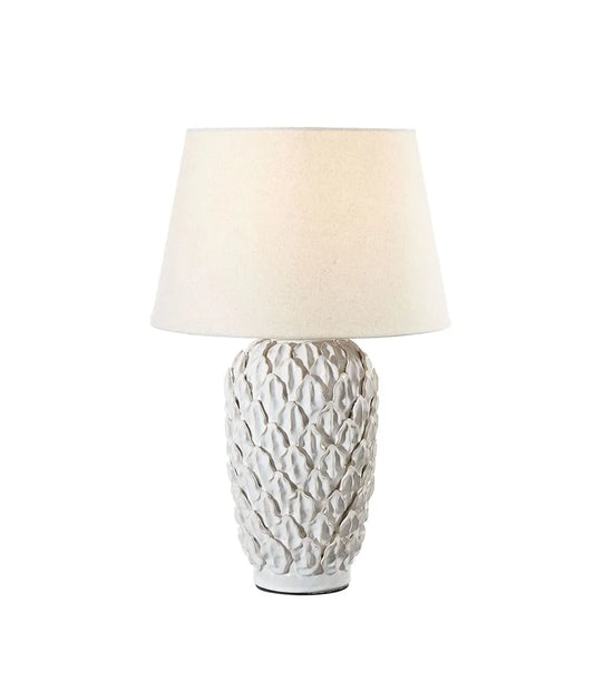 Lampada da tavolo in porcellana