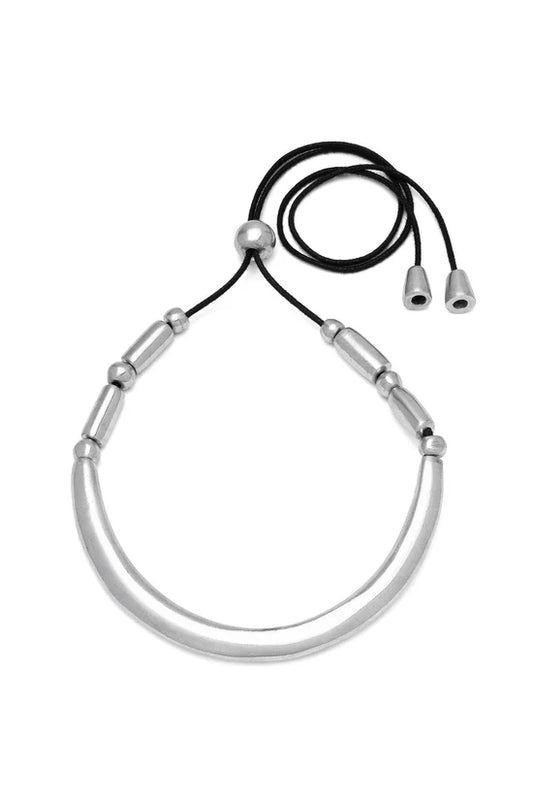 Collana girocollo donna rigida 4 cilindri