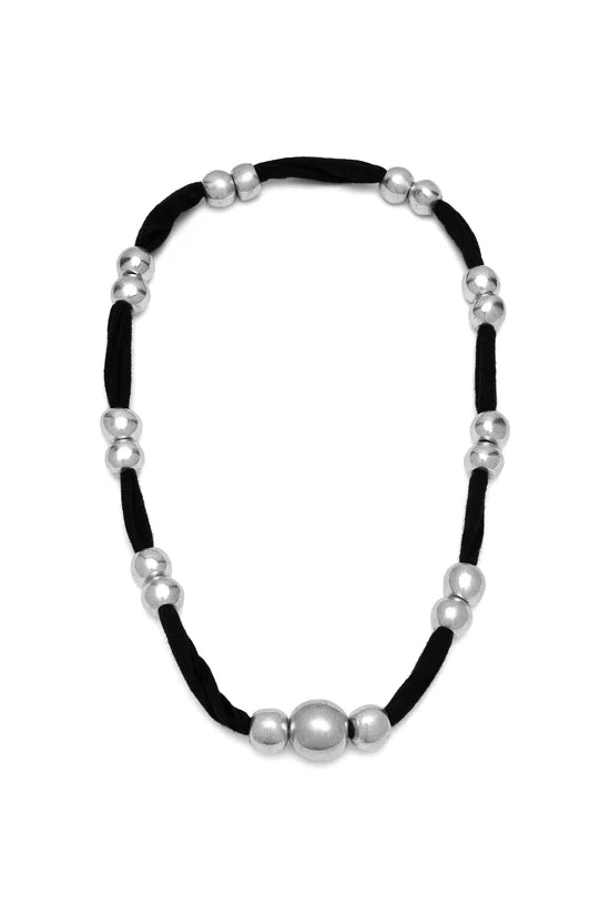 Collier Lycra 18 Petit Boules Et Une Moyenne Boule - Nd -
