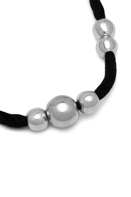 Collier Lycra 18 Petit Boules Et Une Moyenne Boule - Nd -
