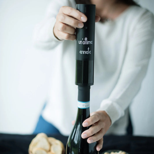Apribottiglie elettrico "Un'ottima annata"