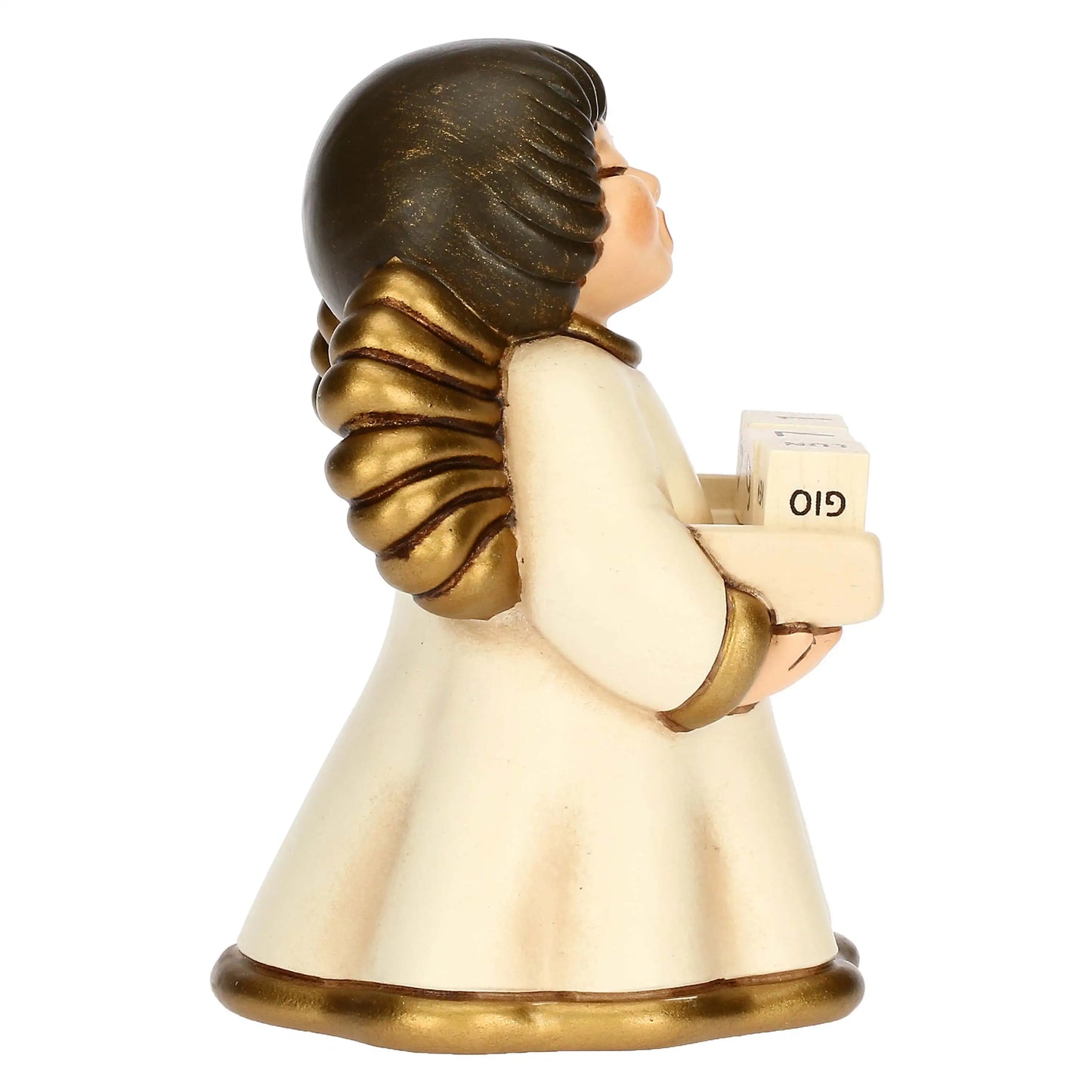 Calendario con Angelo in ceramica