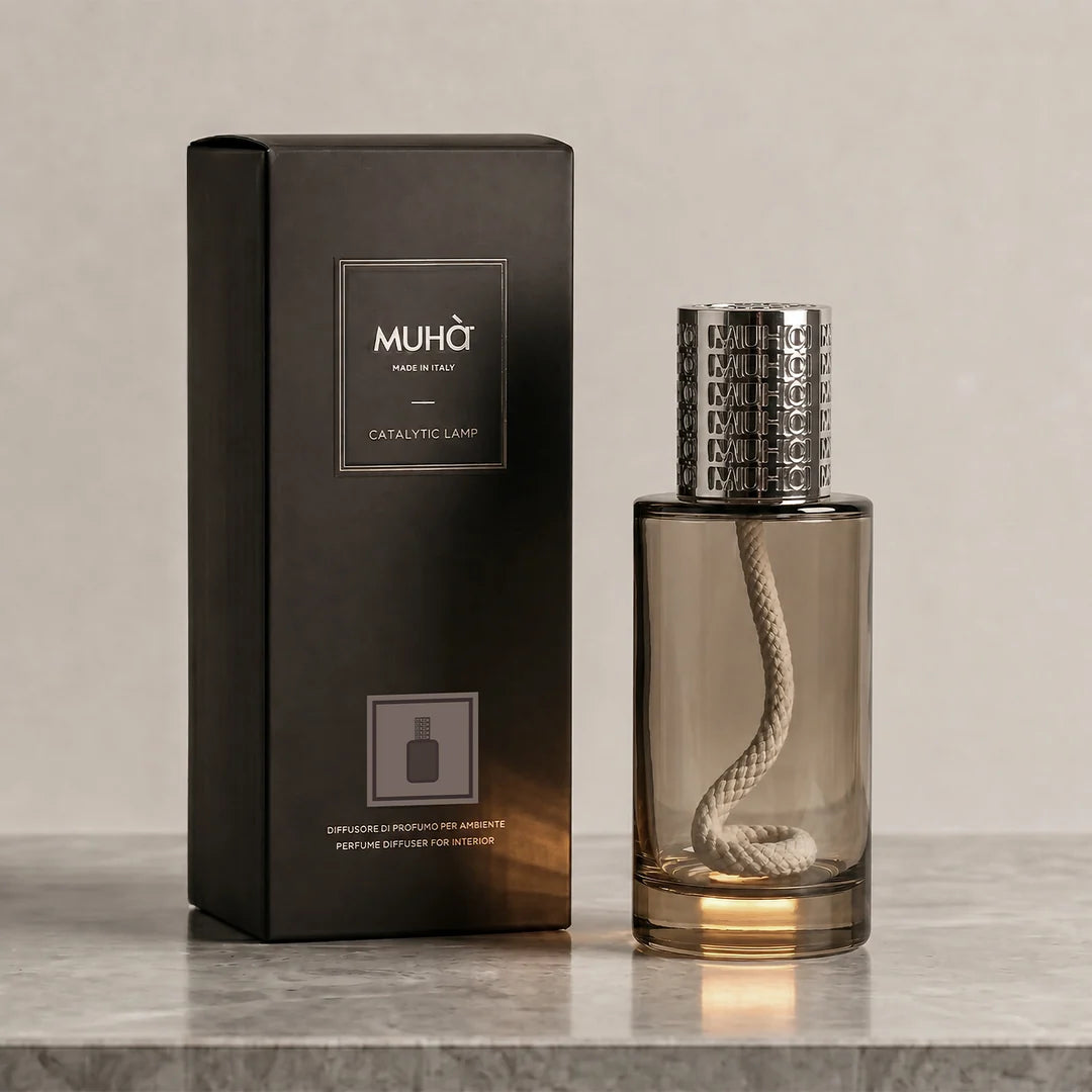 Lampada Catalitica Tonda Alta Champagne 200ML