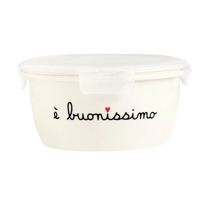 Contenitore rotondo E' buonissimo - tg. XL