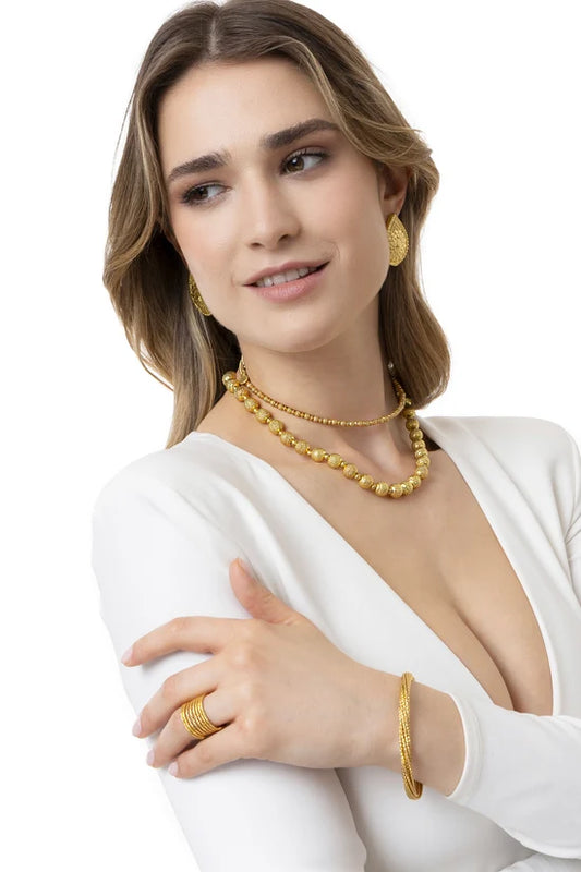 Collana 3 Sfere Luminose
