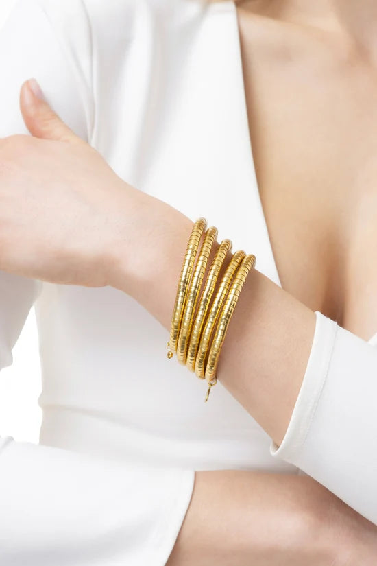 Bracciale Molla Snakend4 Barre Bracciali Elastici
