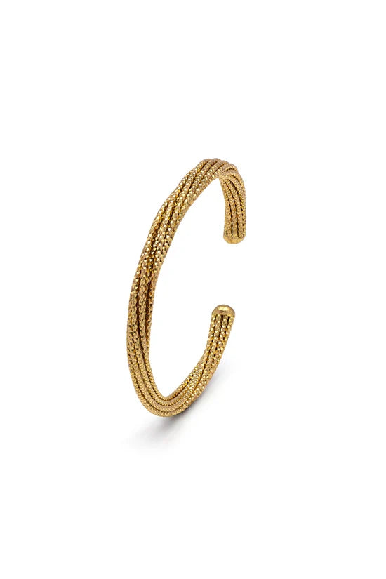 Bangle Aperto Linee Luminose