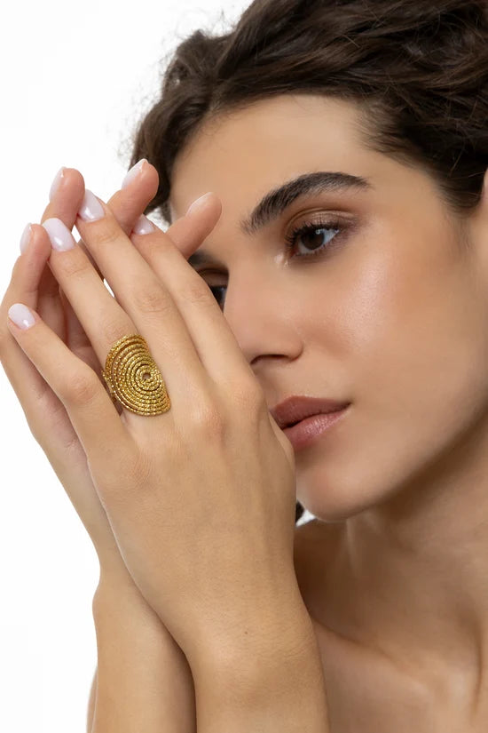 Anello Fascia Spirale Luminosa