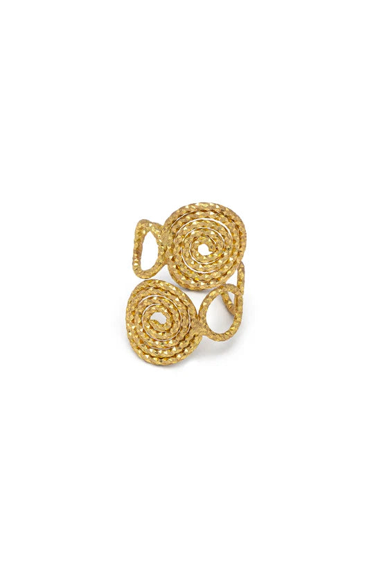 Anello Fascia 2 Spirali Luminose