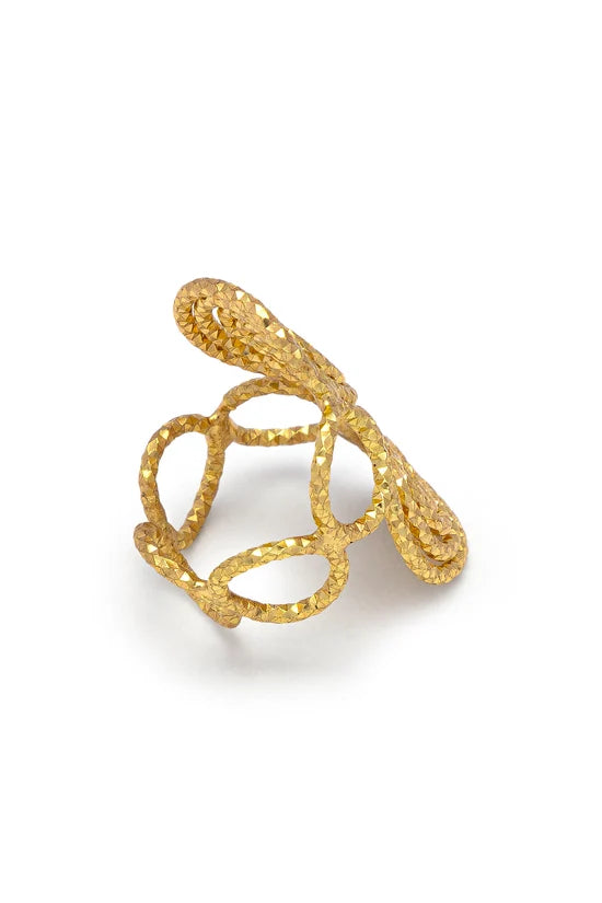Anello Fascia 2 Spirali Luminose