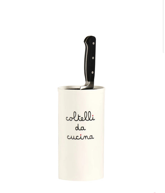 Portacoltelli in grès Coltelli da cucina