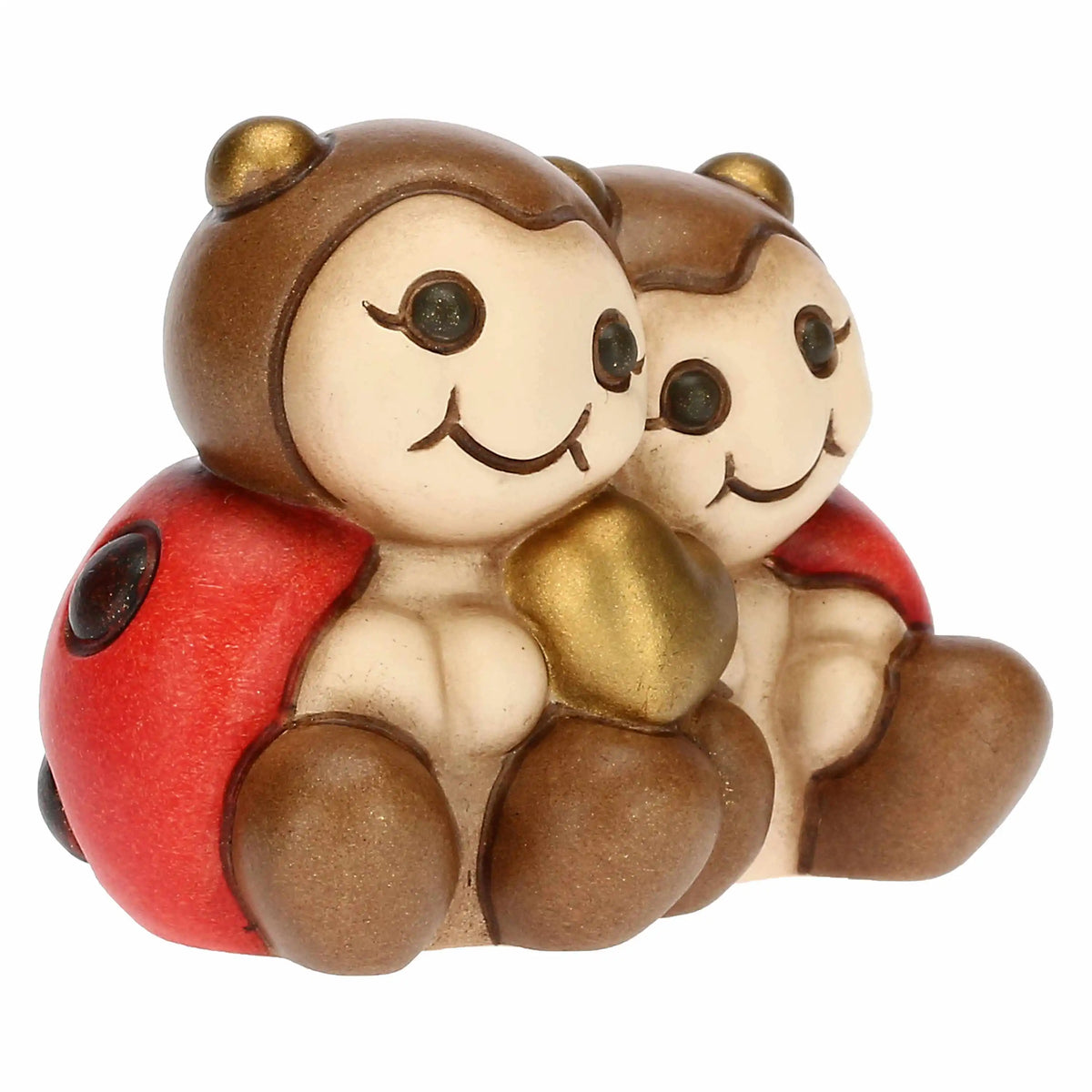Coppia coccinelle e cuore