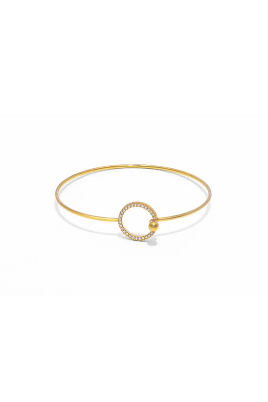 Bangle donna con zirconi