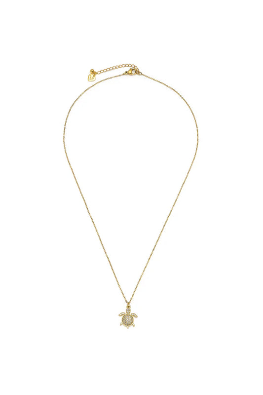 COLLANA TARTARUGA PAVÉ