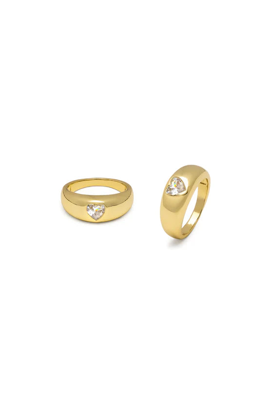 ANELLO CUPOLA CON CUORE