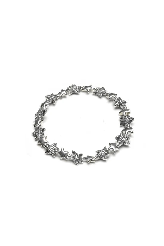 Bracciale Elastico Mix Stelle Marine Puntinate