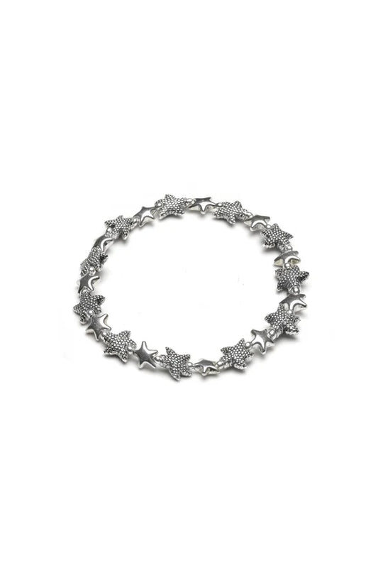 Bracciale Elastico Mix Stelle Marine Puntinate