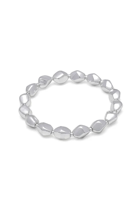 Bracciale El. Ciottoli Sfaccettatindbracciali Ganci Singolo