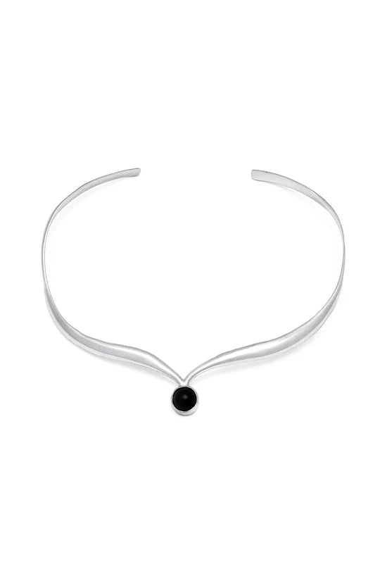 Choker Donna con Onice Nero