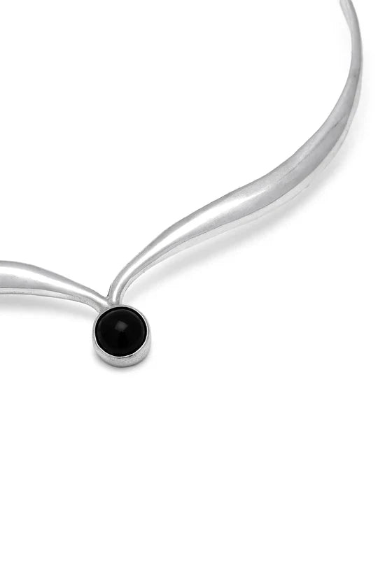 Choker Donna con Onice Nero