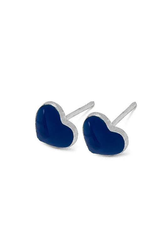 Orecchini Cuoricini Blu