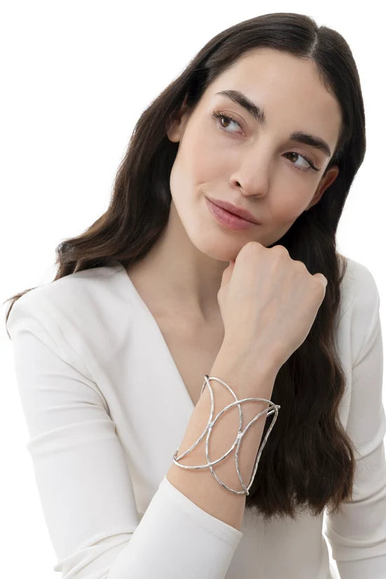Bracciale Fascia Incastro Ovali