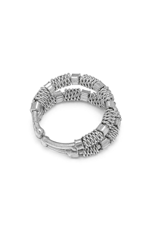 Anello 2 Linee Texture