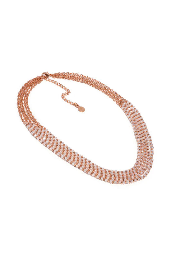 COLLANA MULTIFILI CRISTALLI
