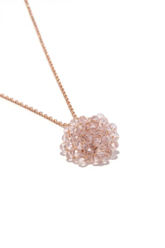 PENDENTE FIORE CRISTALLI
