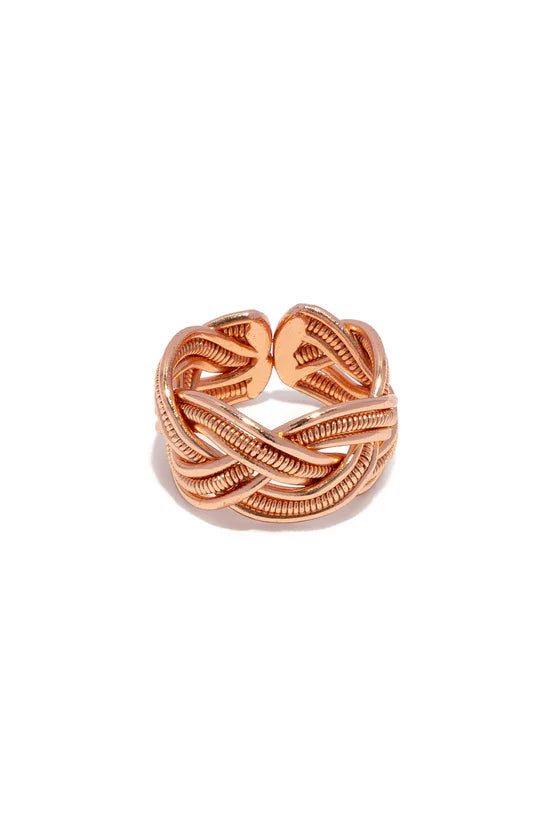 ANELLO FASCIA TRECCIA