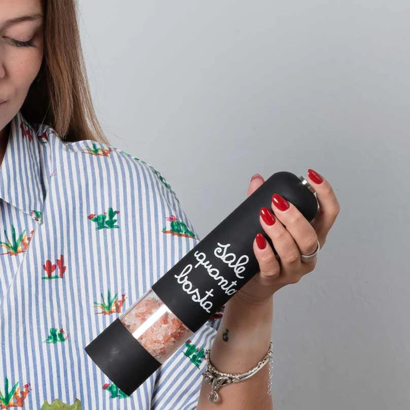 Macinasale Elettrico "Sale quanto basta"