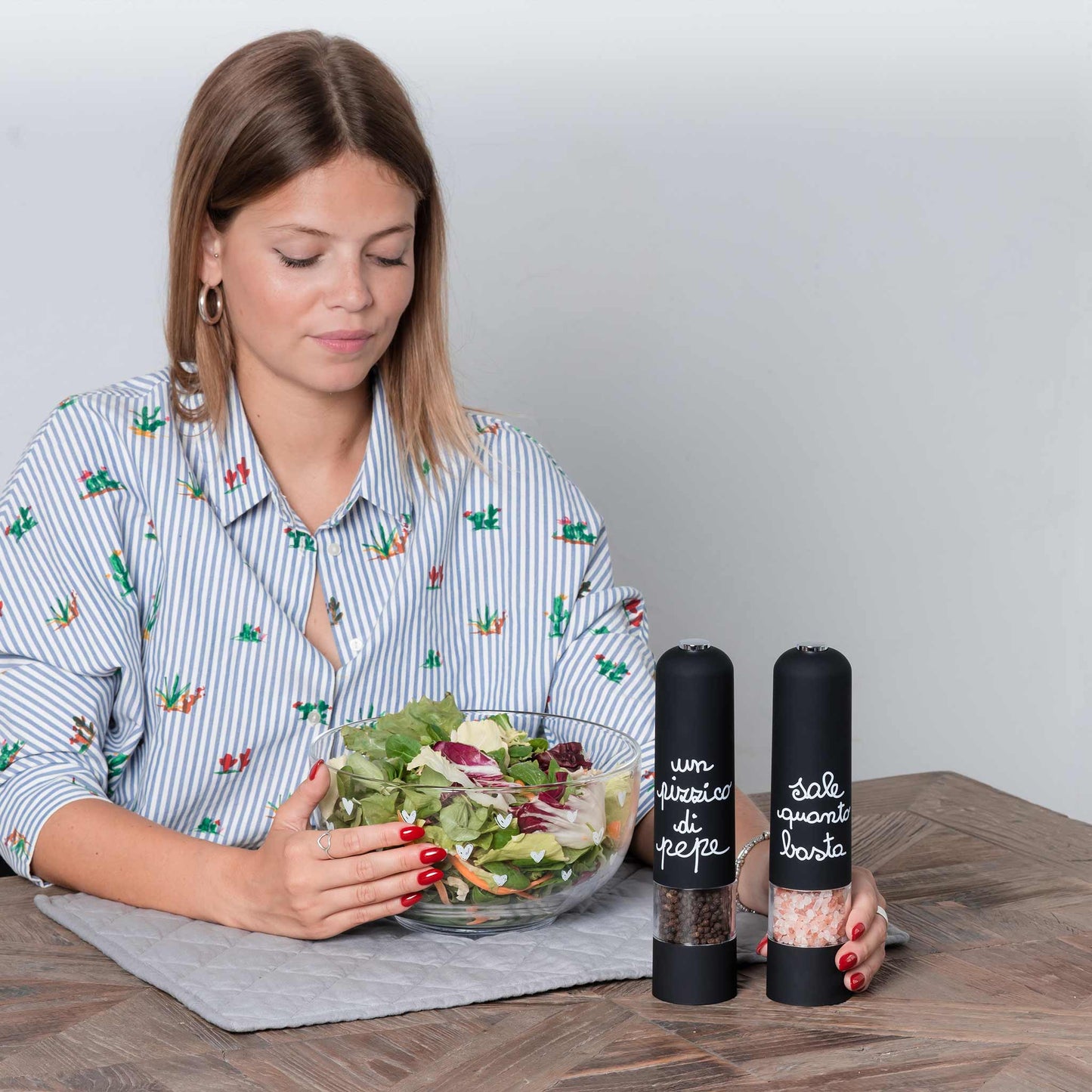 Macinasale Elettrico "Sale quanto basta"