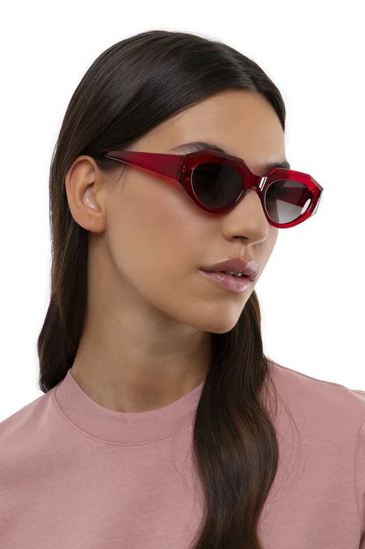 OCCHIALI DA SOLE LAGOS ROSSO