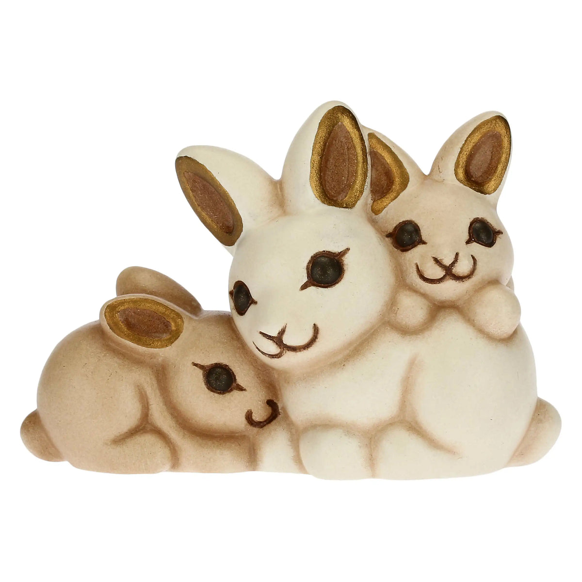 Coniglietti in ceramica per presepe