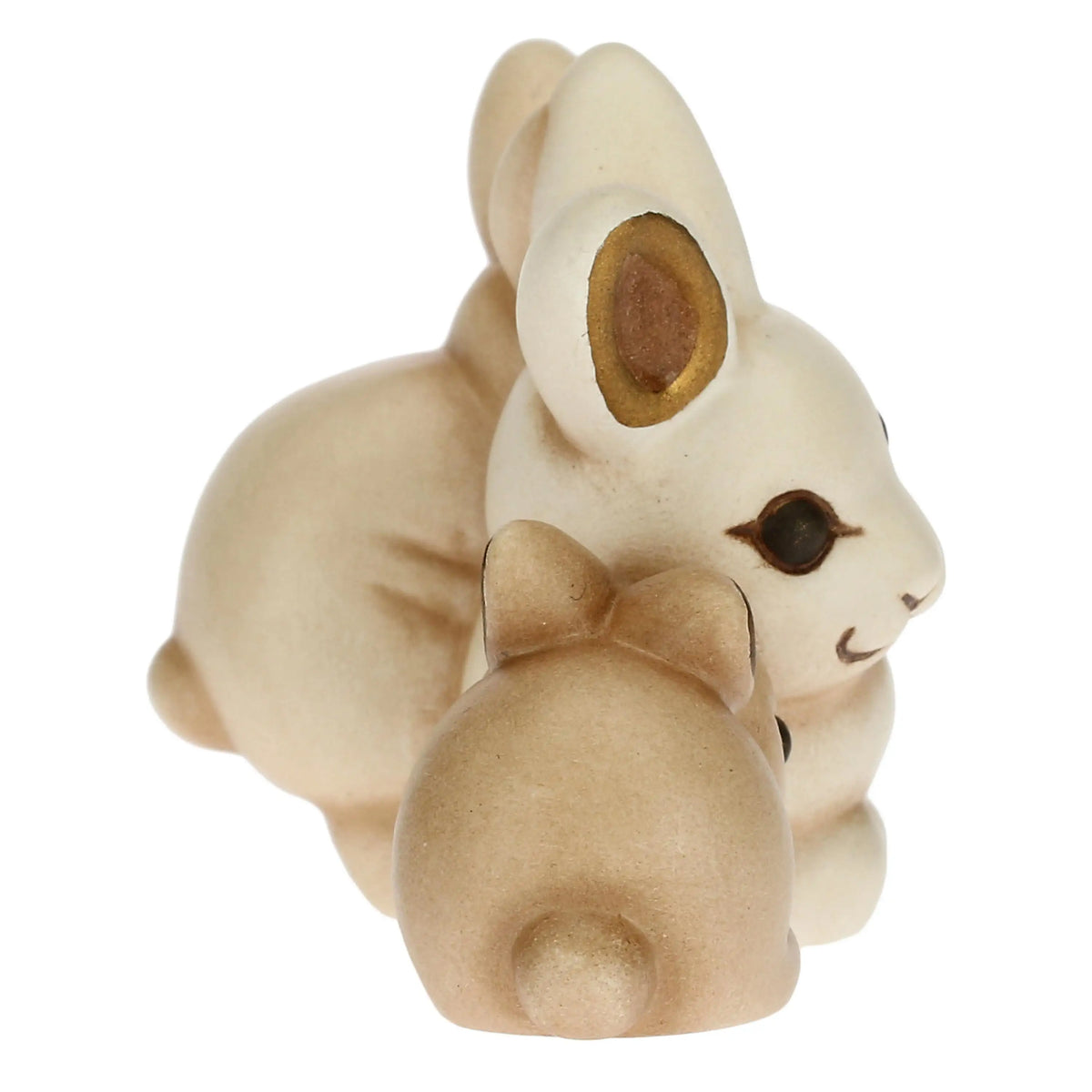 Coniglietti in ceramica per presepe