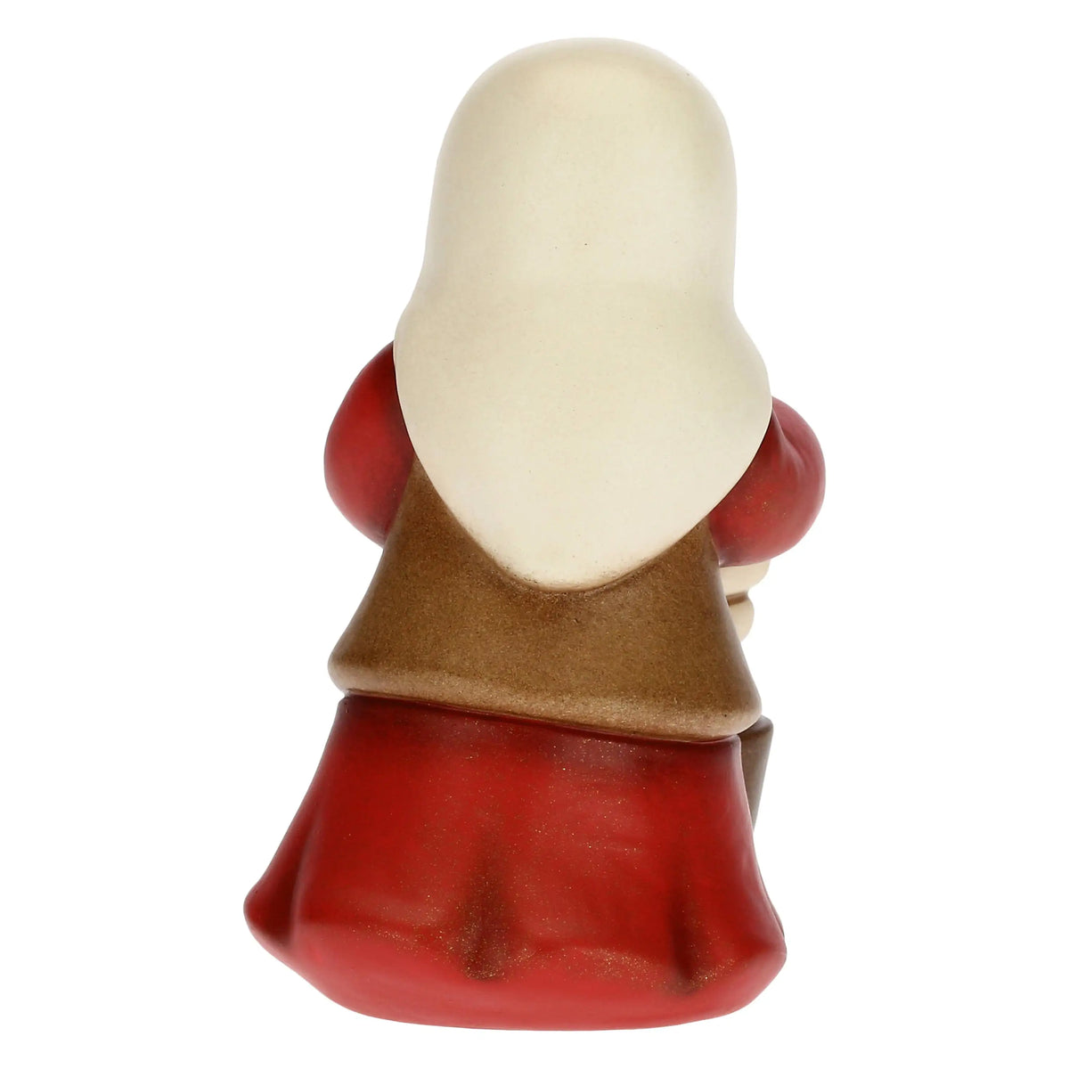Lavandaia presepe in rosso