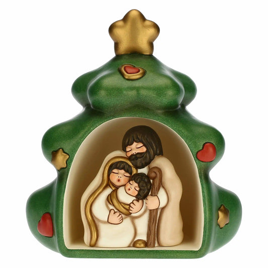 Albero di Natale con Natività