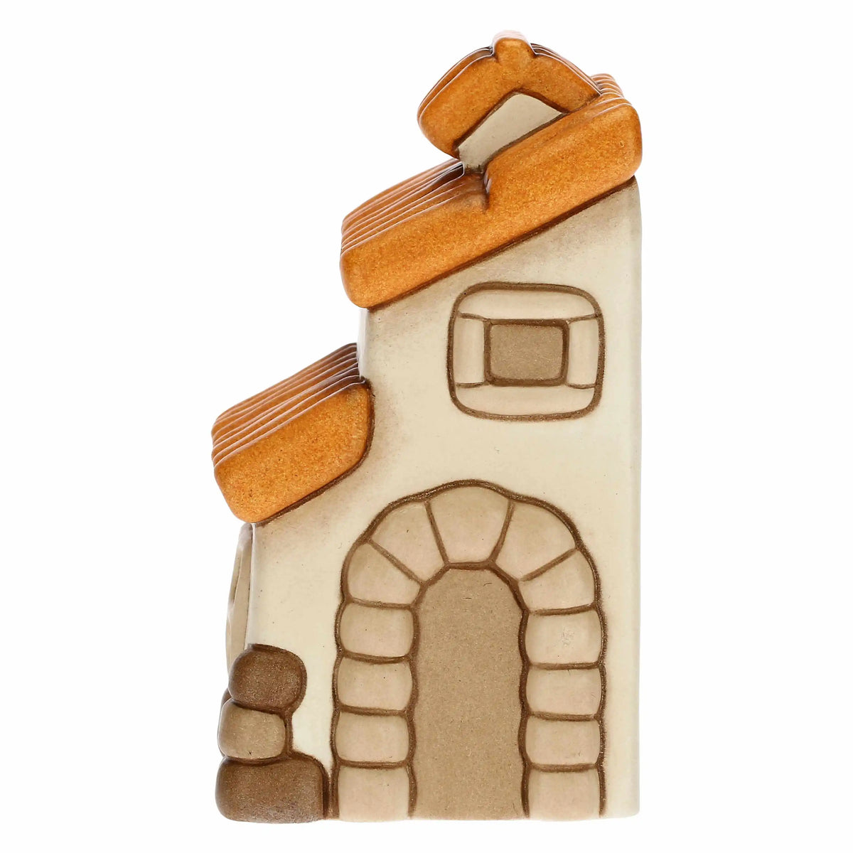 Casa per presepe in ceramica
