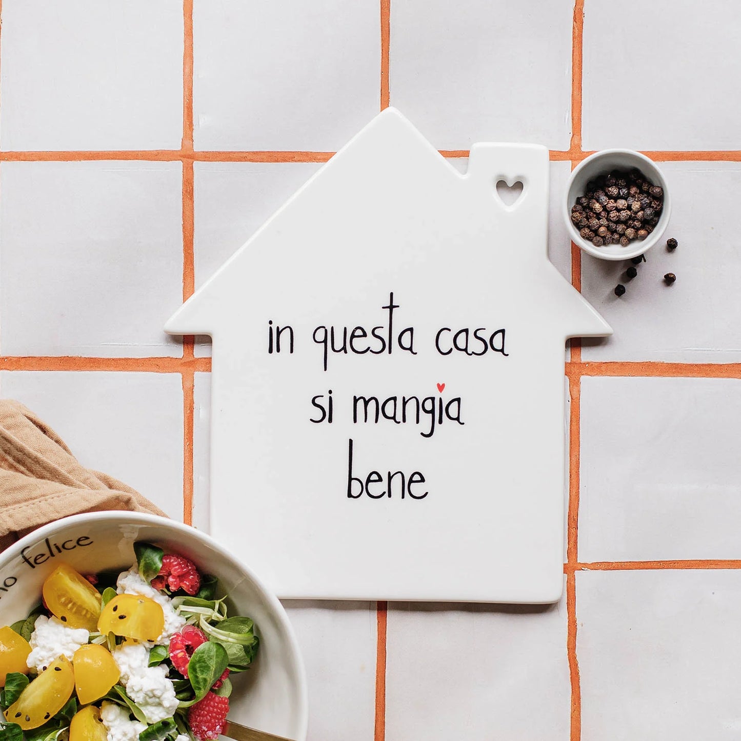 In questa casa si mangia bene