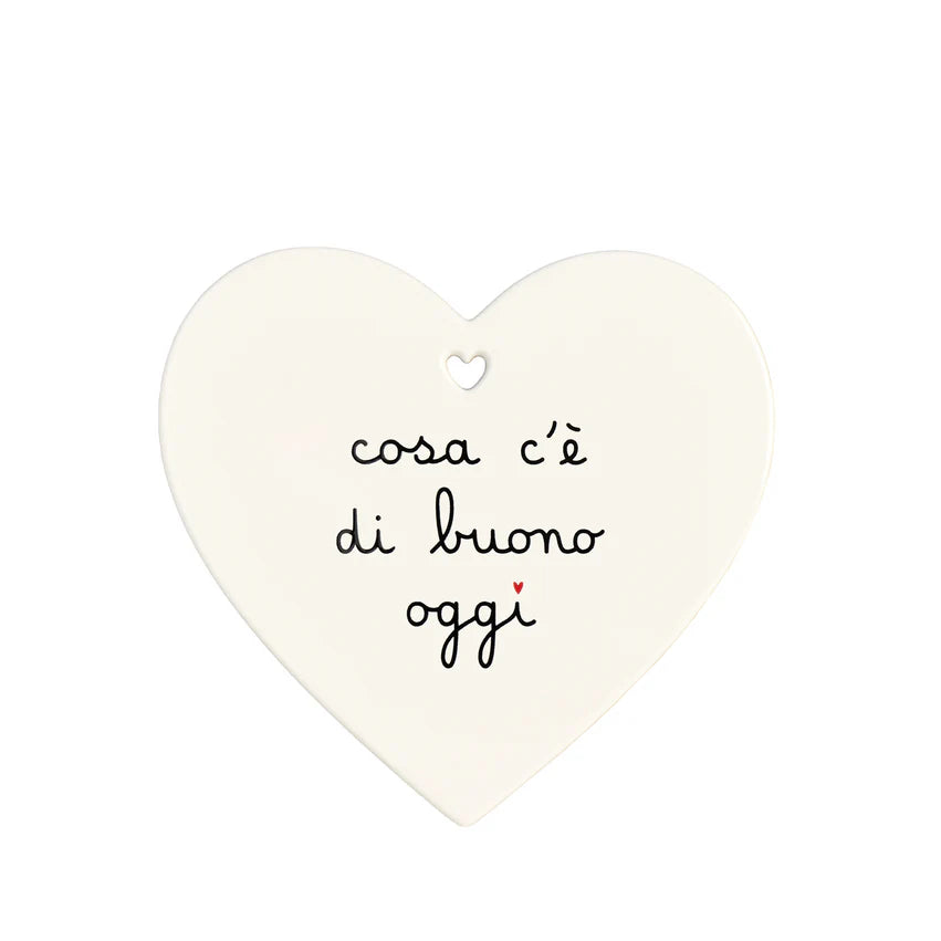 Sottopentola cuore Cosa c'è di buono oggi