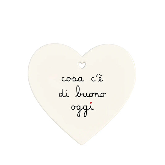 Sottopentola cuore Cosa c'è di buono oggi