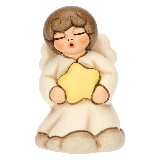 Angelo sonnellino in ceramica - Dolci sogni