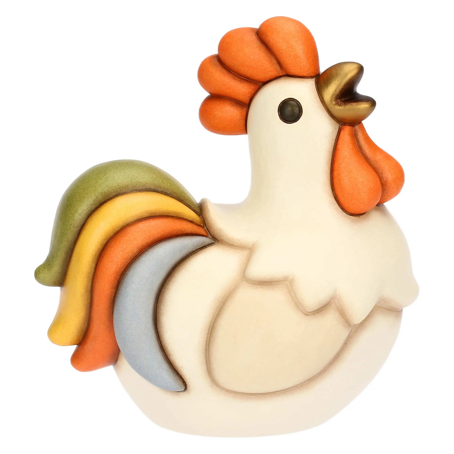 Gallo Jack in ceramica, grande
