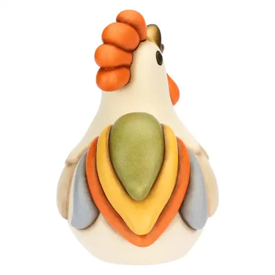 Gallo Jack in ceramica, grande